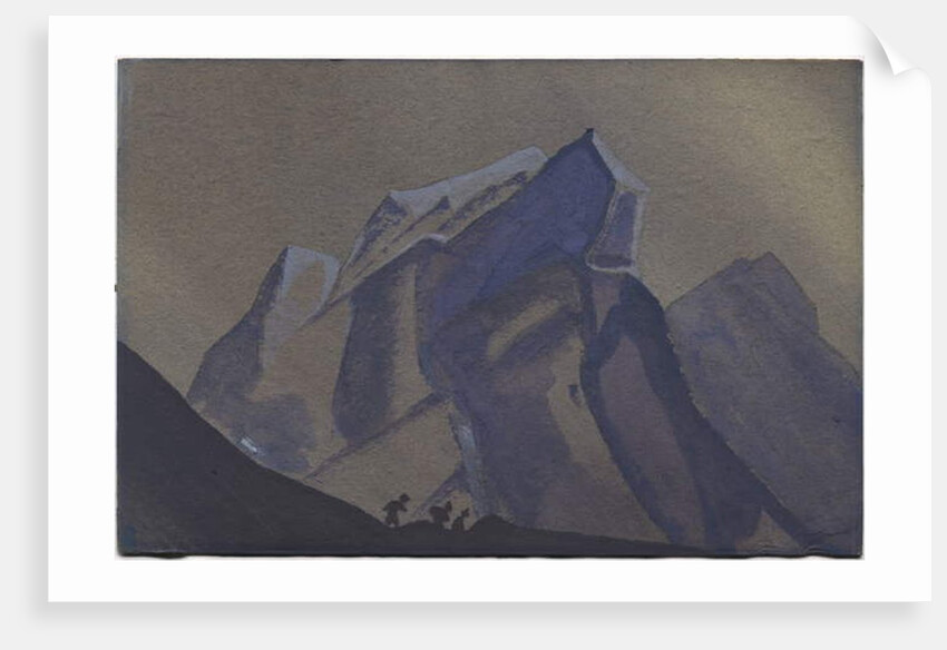 Mountain Pass, Storm, 1936 by Nicholas Roerich