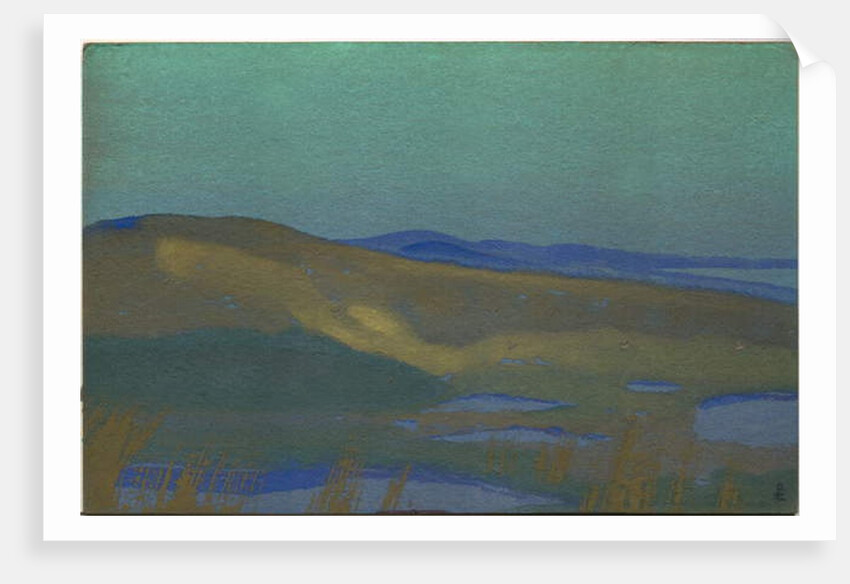 Swamps of Tsaidam, 1936 by Nicholas Roerich