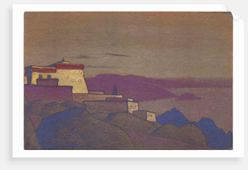 Tibet, Gelukpa Monastery, 1936 by Nicholas Roerich