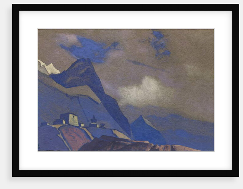 Tibet, near the Brahmaputra, 1936 by Nicholas Roerich