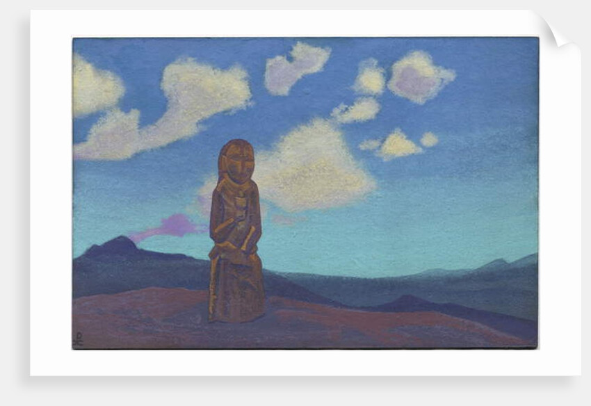 Guardian of the Chalice, Mongolia, 1937 by Nicholas Roerich