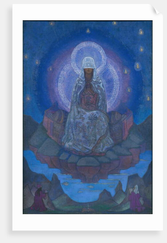 La Mère du Monde, 1924 by Nicholas Roerich