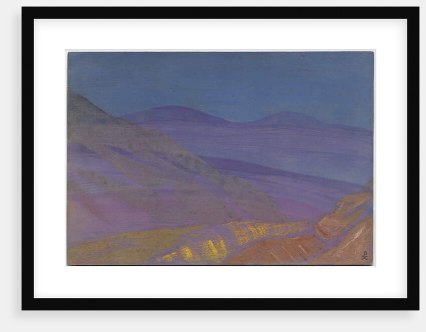 Album leaf, 1930s by Nicholas Roerich