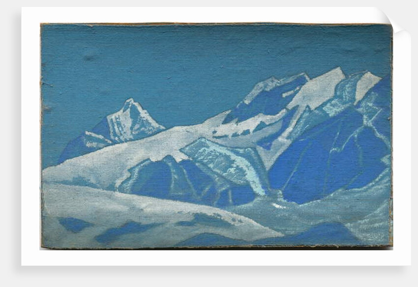 Mountain study, c.192831 by Nicholas Roerich