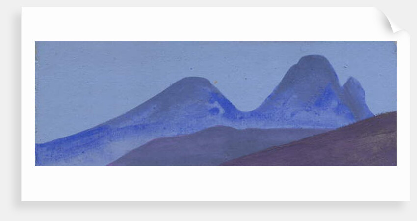 Mountain study, c.1936-47 by Nicholas Roerich
