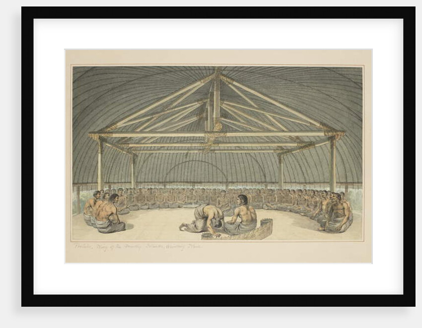 7: Poulaho, King of the Friendly Islands, drinking Kava by John Webber