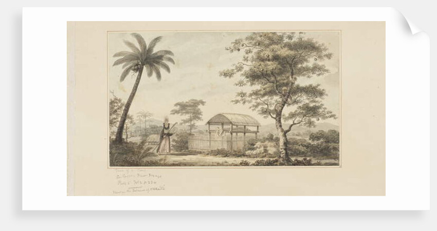 45: View of a Tomb by John Webber