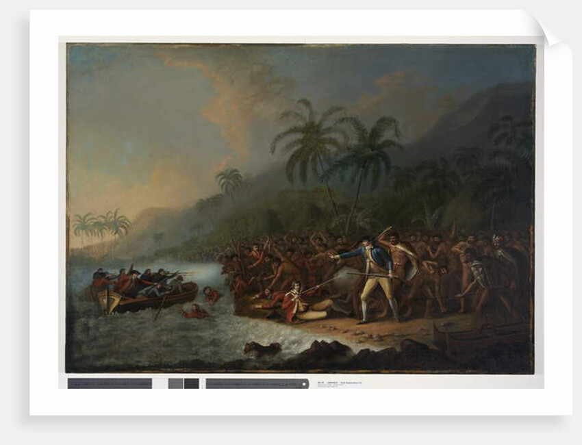 Death of Cook, c.1781-83 by John Webber