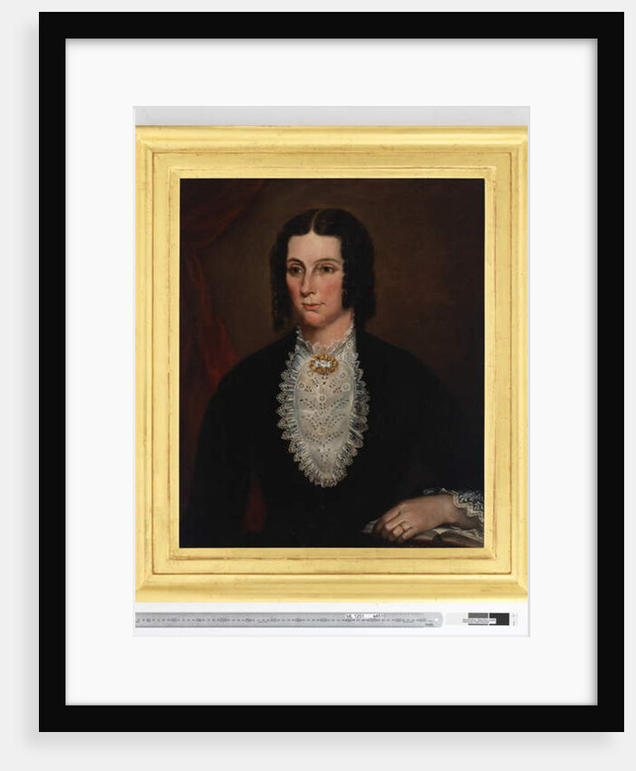 Portrait of Sarah Scarvell, nee Redmond, 1855 by Richard Noble