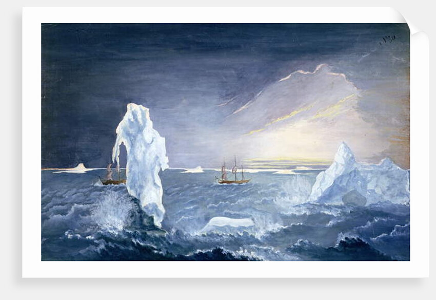 Arctic Sea Glow by Georg Forster