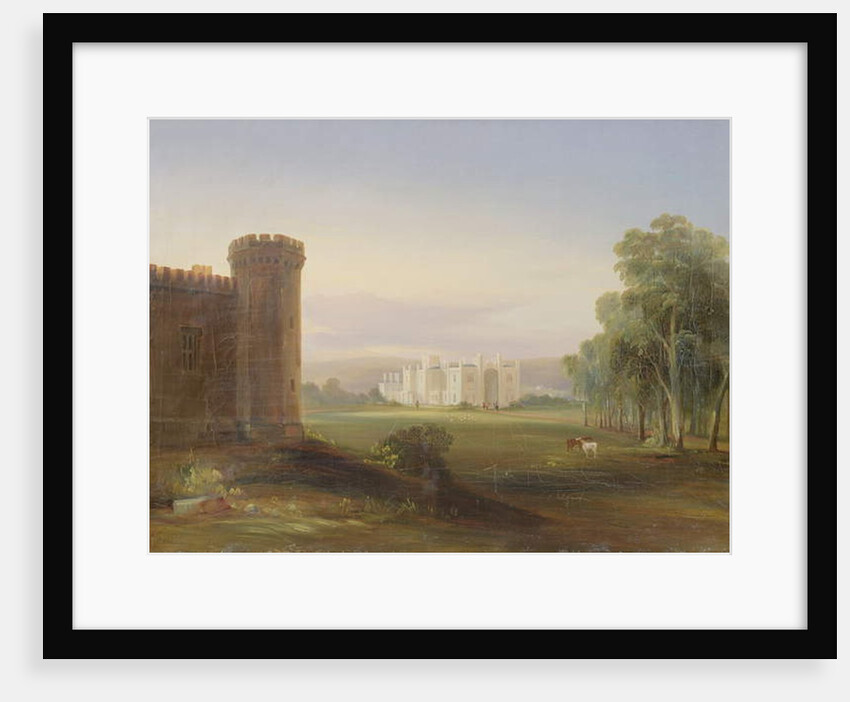 Government House and Stables, Sydney, 1841 by Conrad Martens