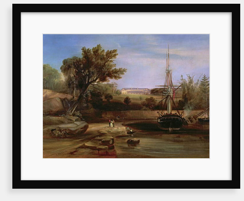 Sydney Cove, 1842 by Conrad Martens