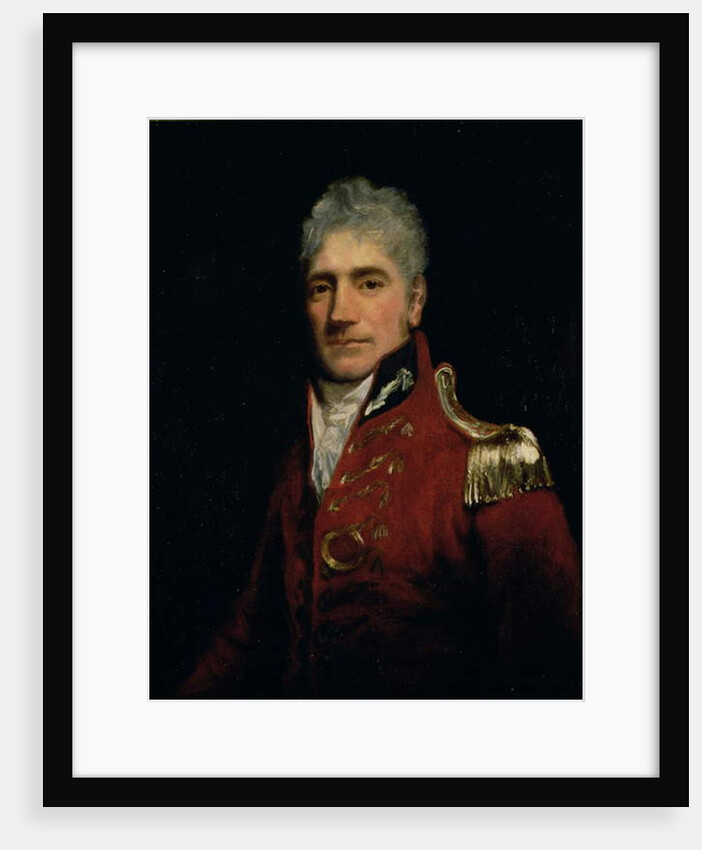 Possibly a portrait of Major General Lachlan Macquarie, Governor of New South Wales 1809-21, the 'Father of Australia', c.1805 by John Opie