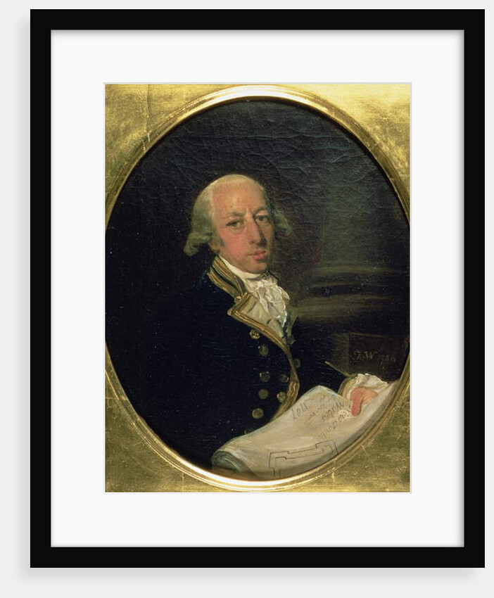 Portrait of Arthur Phillip, Commander of the First Fleet in 1788, founder and first Governor of New South Wales, 1787 by Francis Wheatley