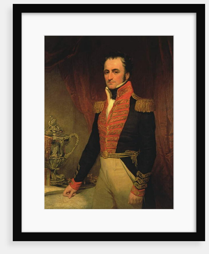 Portrait of Admiral Sir James Stirling, first Governor of Western Australia 1829-39, c.1833 by Anonymous Anonymous
