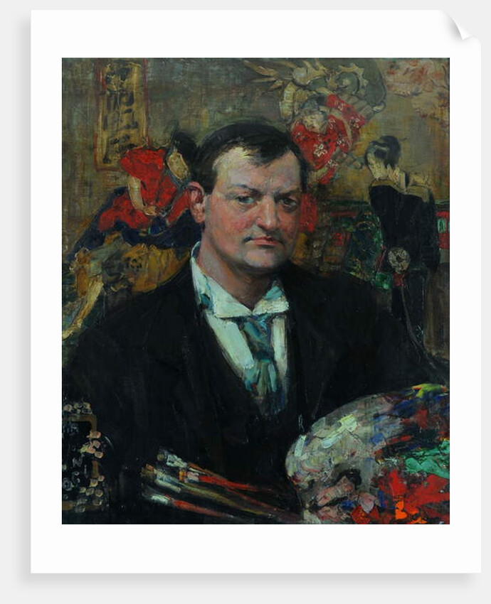 Edward Atkinson Hornel by Bessie MacNicol