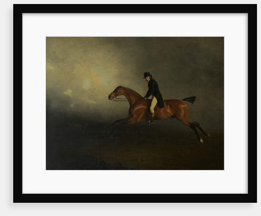Archibald Kennedy, 12th Earl of Cassillis, later 1st Marquess of Ailsa, Riding a Match from Culzean to Glasgow by Benjamin Marshall