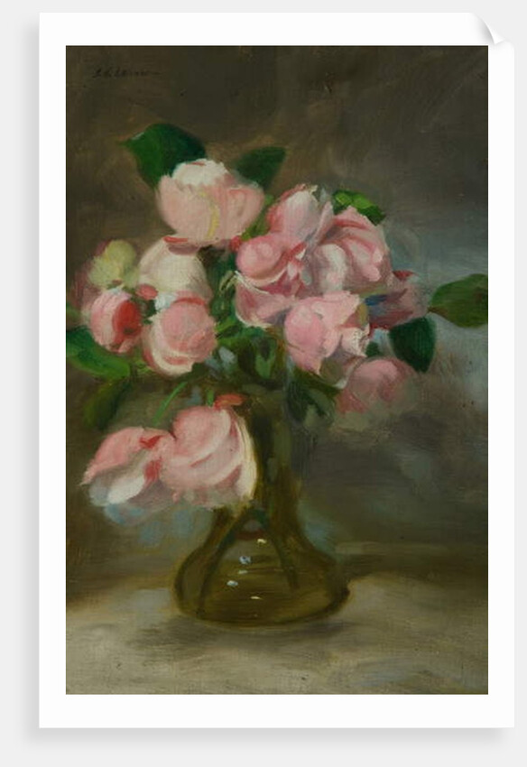 Still life with a vase of flowers by John Henry Lorimer