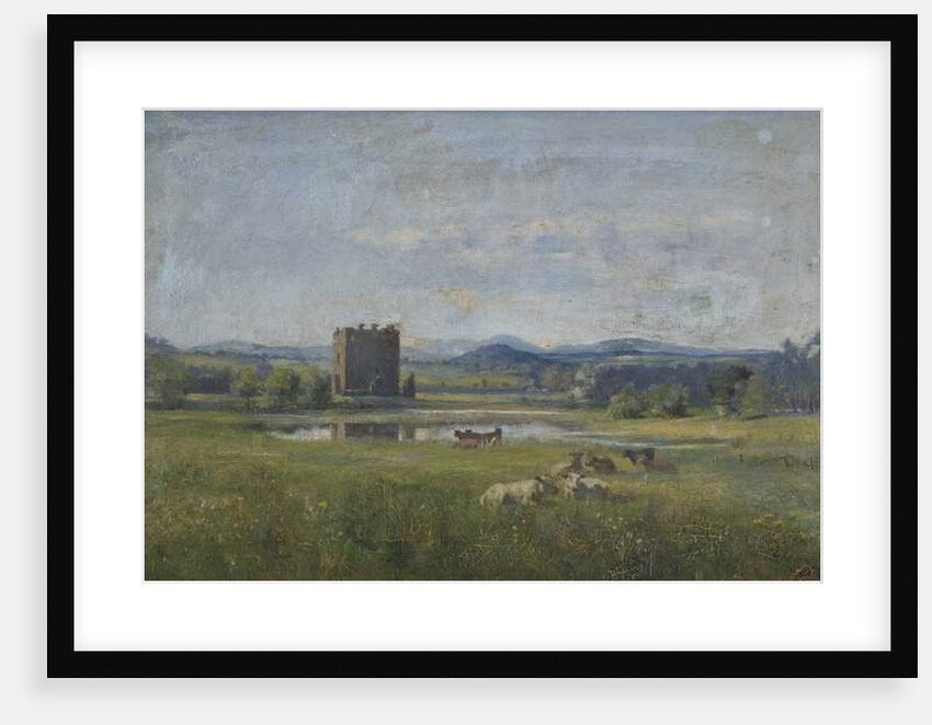 Threave Castle, 1881 by M. M. Harper
