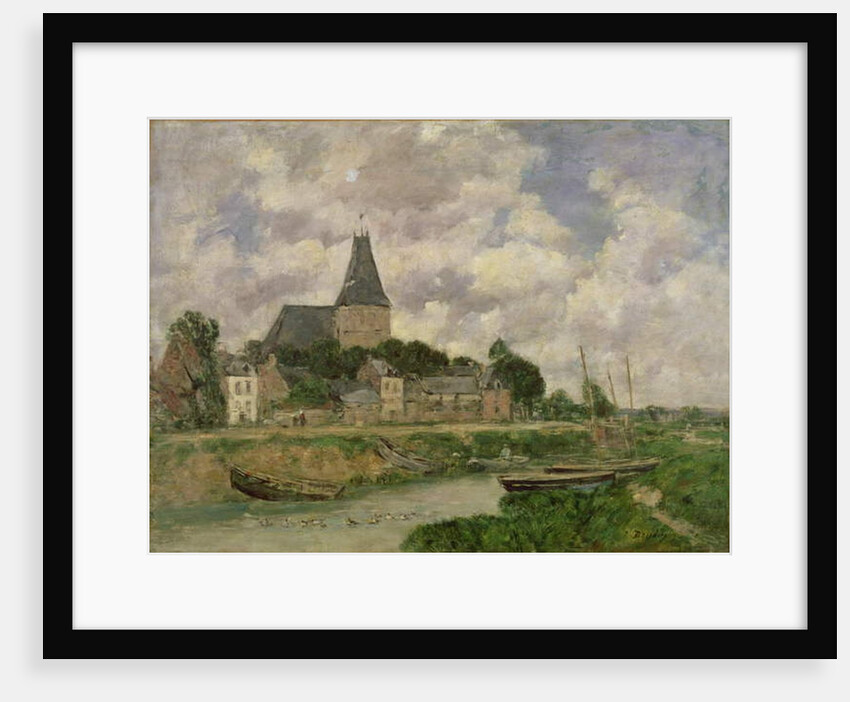Quittebeuf, 1893 by Eugene Louis Boudin