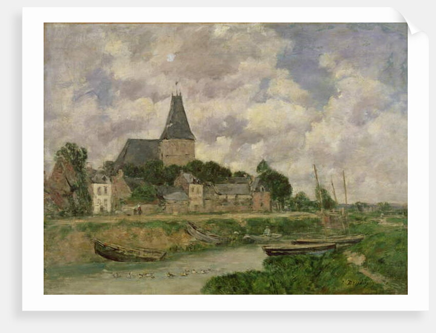 Quittebeuf, 1893 by Eugene Louis Boudin