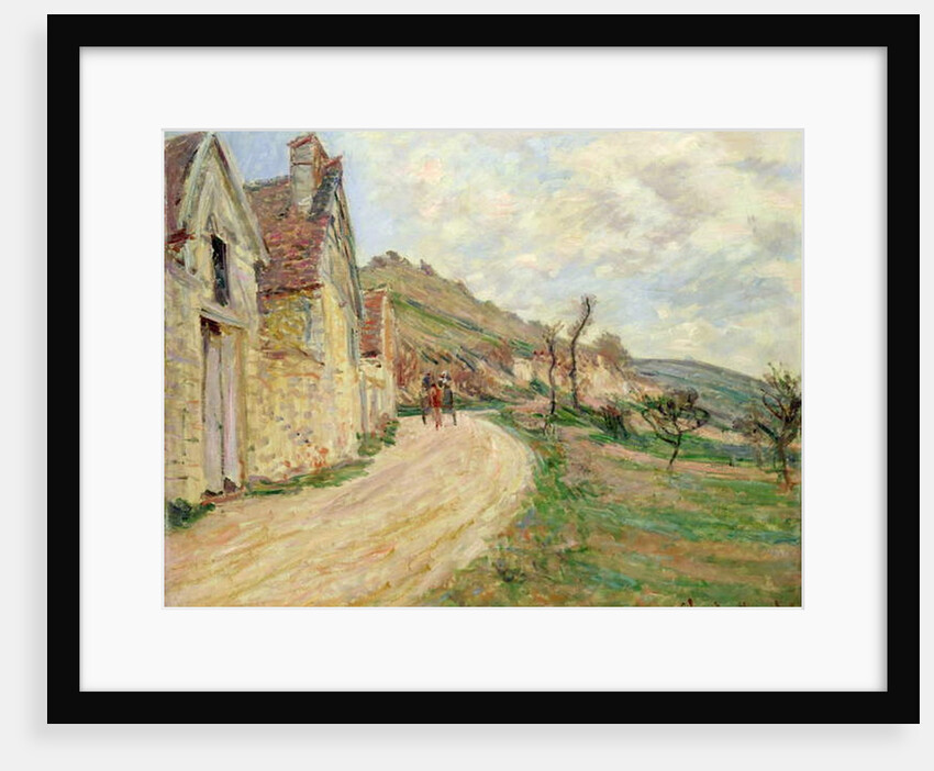 The Rocks at Falaise by Claude Monet