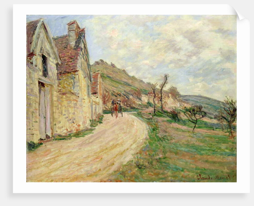 The Rocks at Falaise by Claude Monet