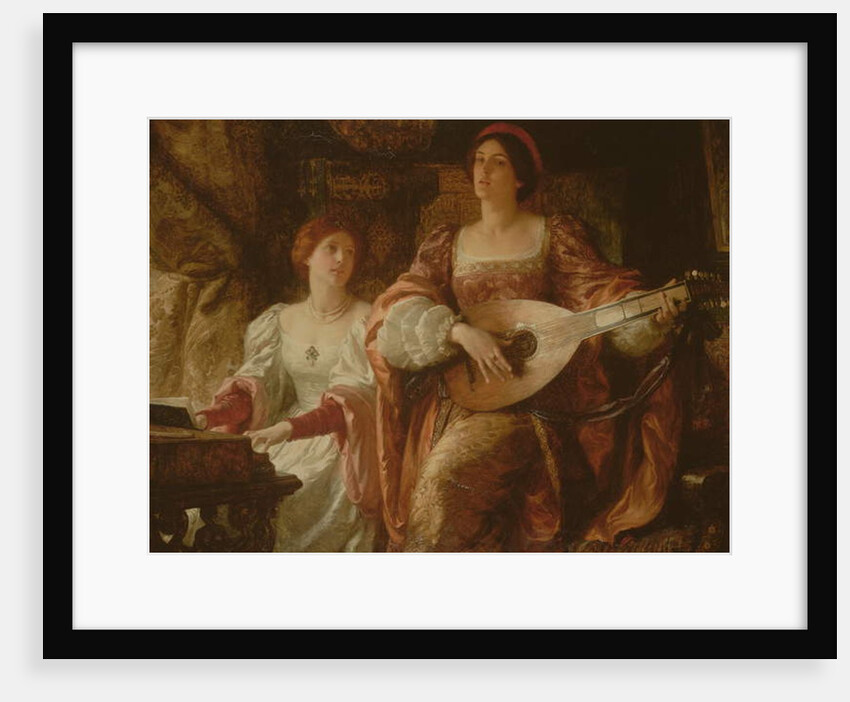 The Duet by Frank Dicksee
