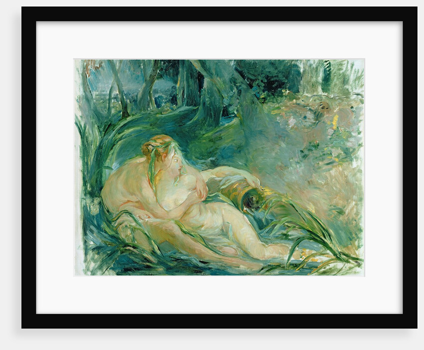 Jupiter and Callisto, after a painting by Boucher by Berthe Morisot