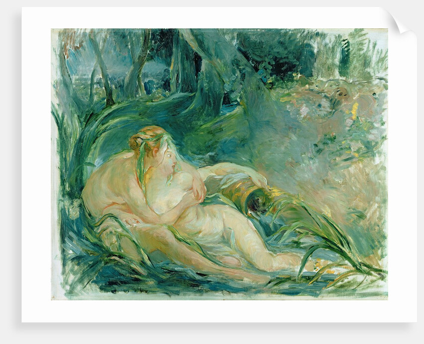 Jupiter and Callisto, after a painting by Boucher by Berthe Morisot
