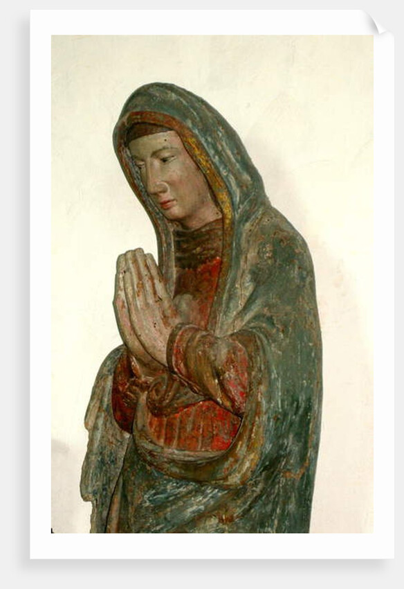 Statue of the Virgin by French School