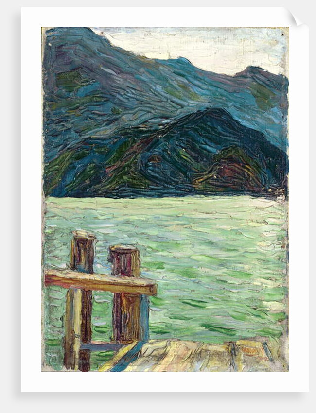 Kochelsee over the bay, 1902 by Wassily Kandinsky