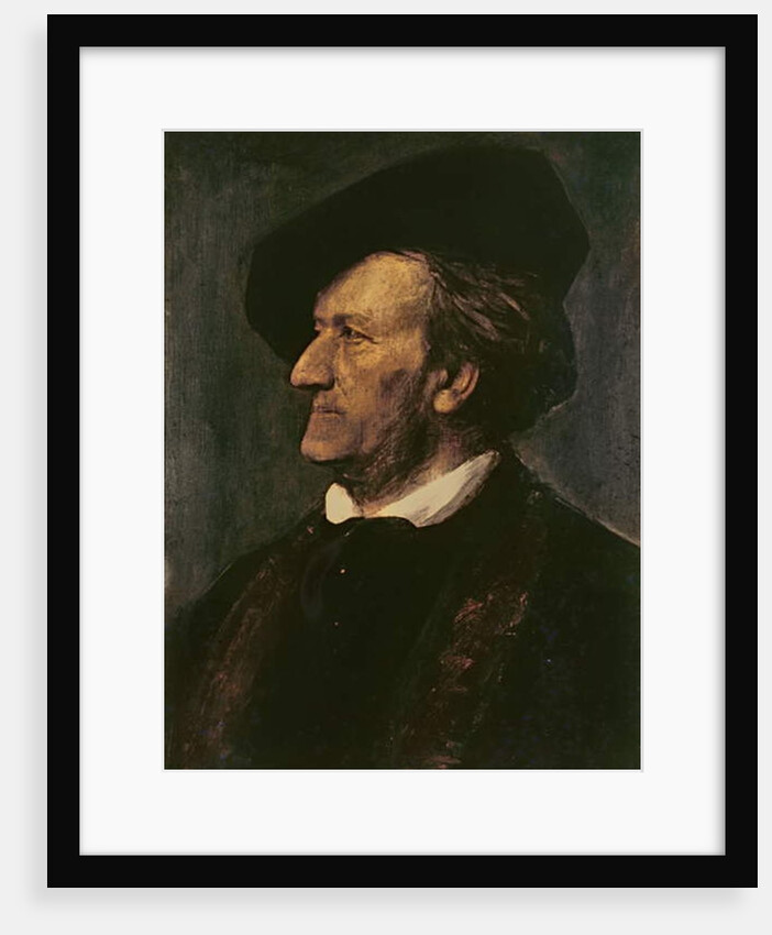 Portrait of Richard Wagner by Franz Seraph von Lenbach
