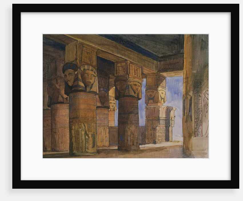 Temple of Denderah, Upper Egypt by William James Muller