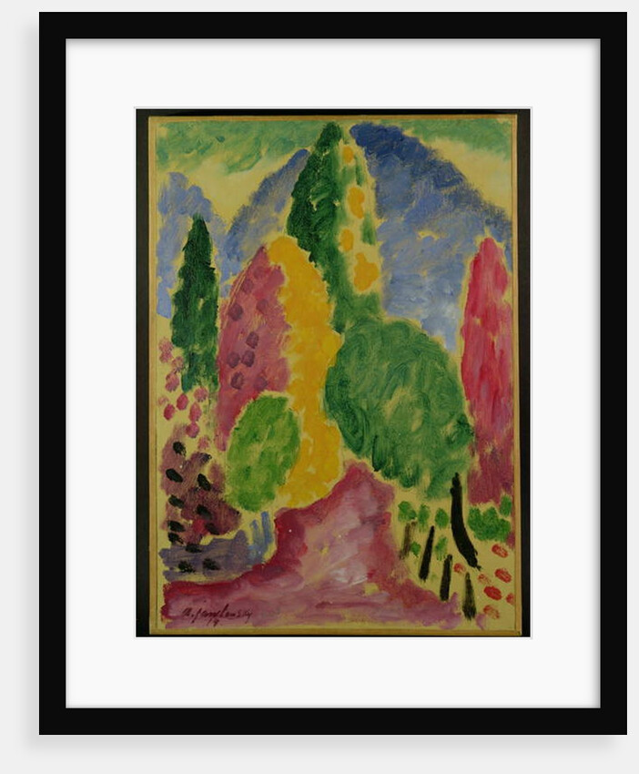Variation, 1914 by Alexej von Jawlensky