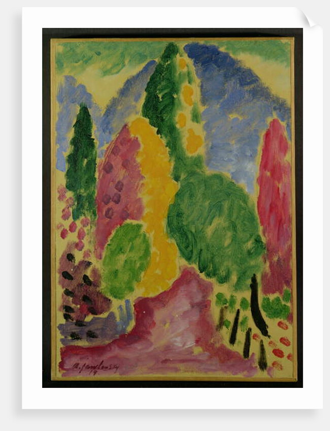 Variation, 1914 by Alexej von Jawlensky