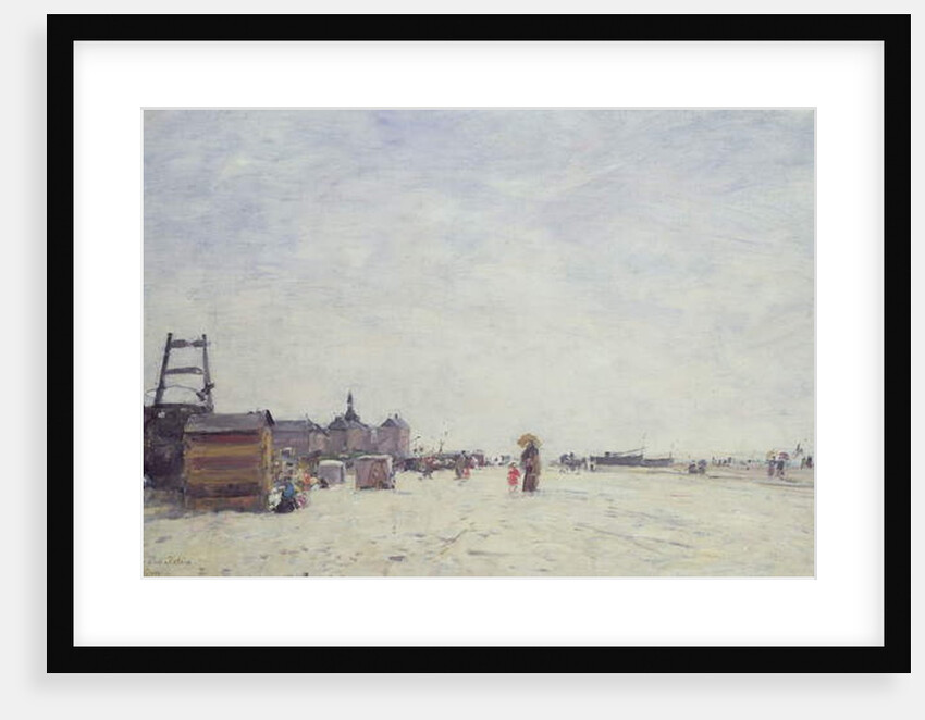 Berck-Plage, 1890 by Eugene Louis Boudin