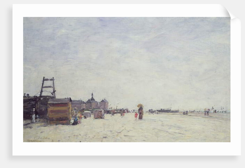 Berck-Plage, 1890 by Eugene Louis Boudin