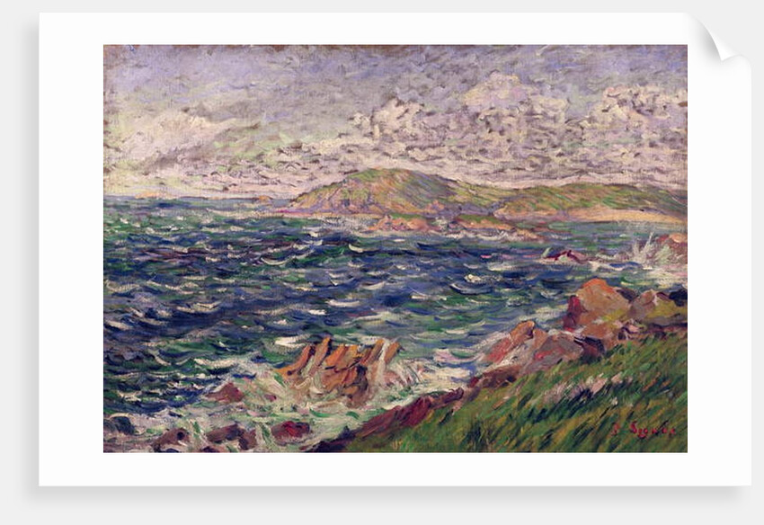 St. Briac, 1885 by Paul Signac