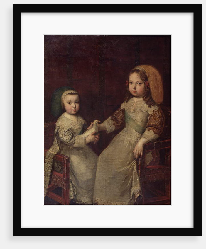 King Louis XIV as a child with Philippe I, Duke of Orleans by Charles Beaubrun