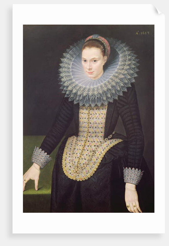Portrait of a Lady, 1613 by Cornelis van der Voort