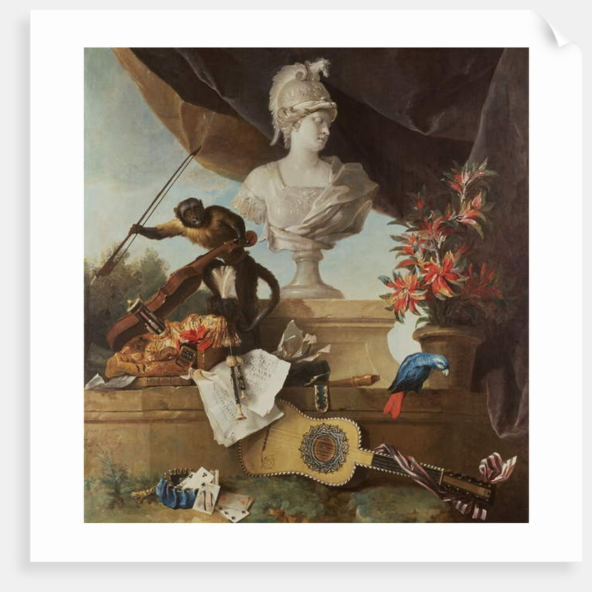 The Four Continents: Europe, 1722 by Jean-Baptiste Oudry