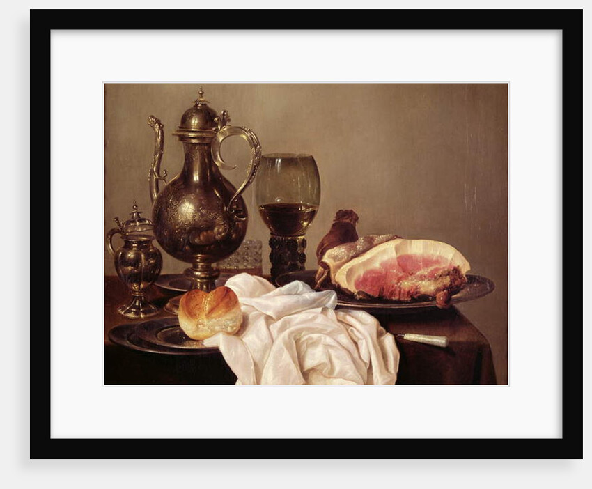 Breakfast Still Life by Willem Claesz. Heda