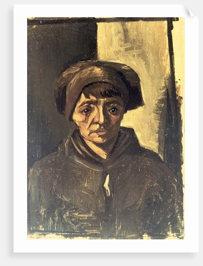 Bust of a Peasant, 1884 by Vincent van Gogh