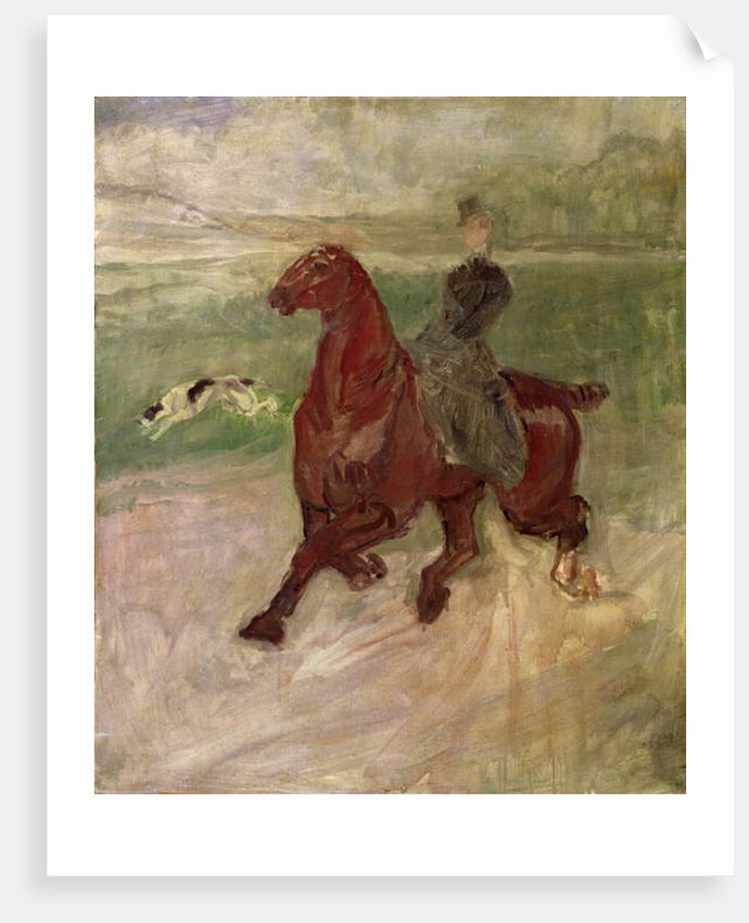 The Amazon, 1882 by Henri de Toulouse-Lautrec