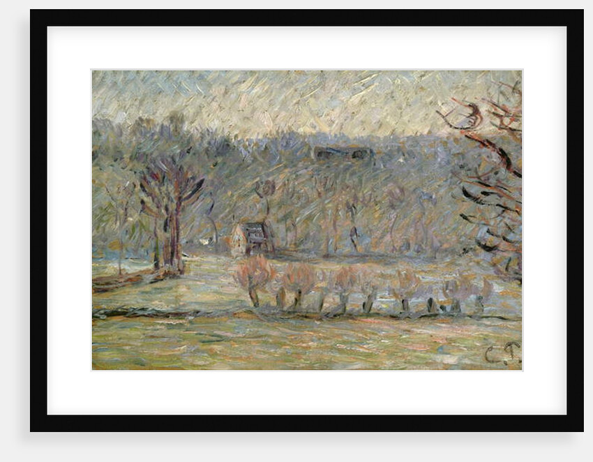 The Hill at Vaches, Bazincourt, c.1890 by Camille Pissarro