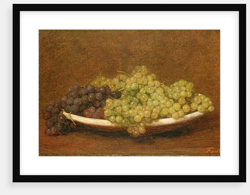 Still Life of Grapes, c.1894 by Ignace Henri Jean Fantin-Latour