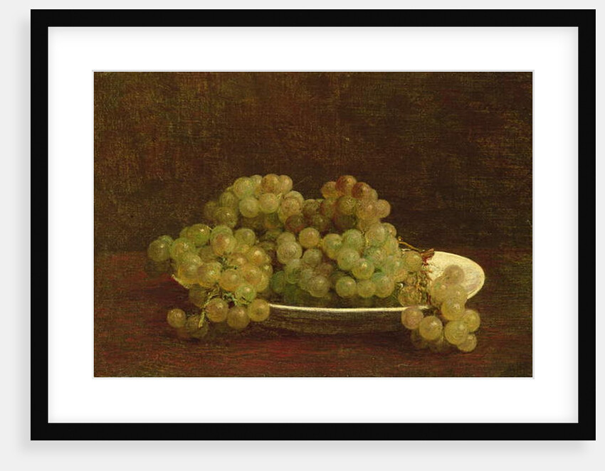 Still Life of Grapes, 1890 by Ignace Henri Jean Fantin-Latour