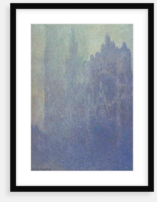 Rouen Cathedral, Foggy Weather, 1894 by Claude Monet