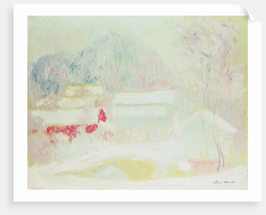 Sandviken, Norway, 1895 by Claude Monet